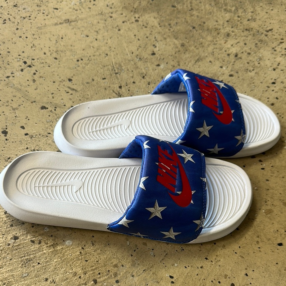 Nike Kids Blue Star Slide Sandals